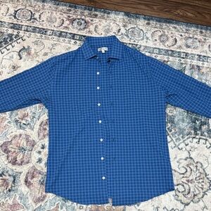 Peter Millar Summer Comfort Button Up Long Sleeve
